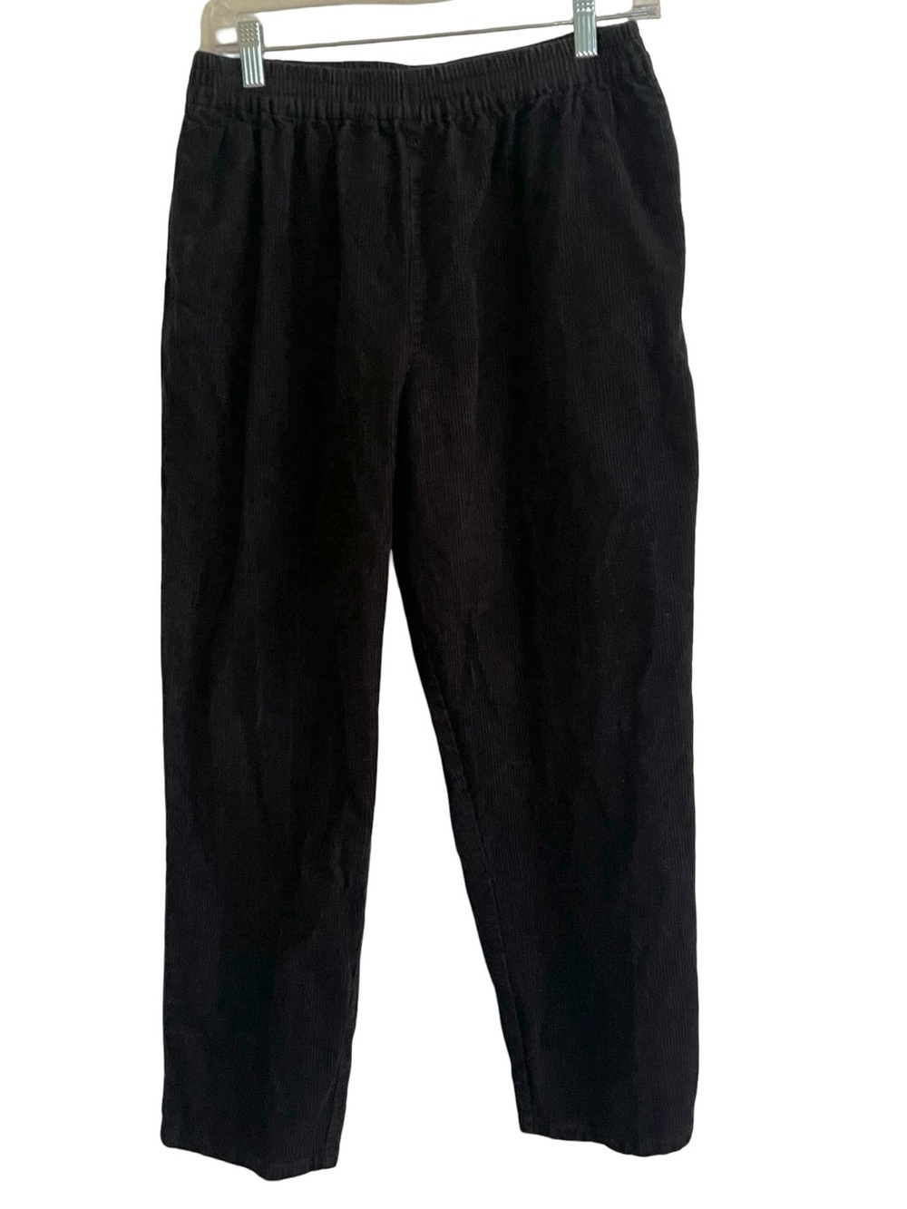 Lucy & Yak Billie Corduroy Trousers in Black Medium